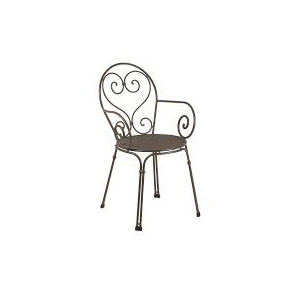 SEDIA CON BRACCIOLI PIGALLE